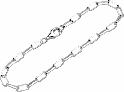 Produktbild von Armband 925 Sterling Silber 19cm Dreikantkette Damen Armbandkette designer Kette