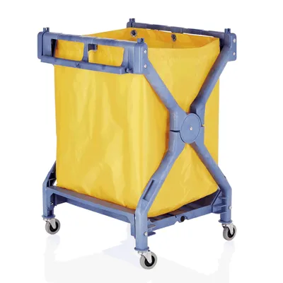 Produktbild von Wäschewagen, Kunststoff, 1 Behälter, zusammenklappbar, 67,5x64x94,5 cm