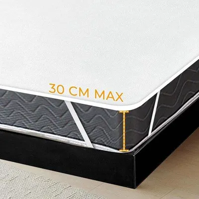Produktbild von Famanu Matratzenauflage 160x200 wasserdicht - atmungsaktive Matratzenauflage aus Baumwolle