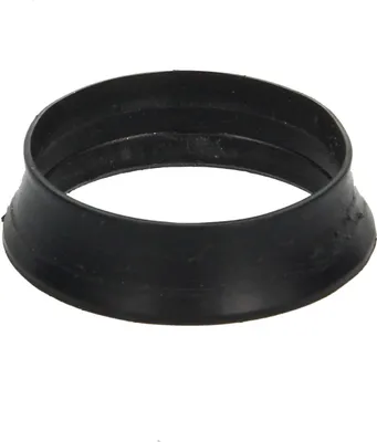 Produktbild von tecuro Keil-Klemmdichtung, NW 32, Höhe 9 mm, Gummi, schwarz, für Waschtisch-Siphons (Röhren-, Flaschensiphon), passend für Messing-, Kunststoff- und Edelstahl-Geruchsverschlüsse zum Verbinden von Tauch- und Wandrohren.