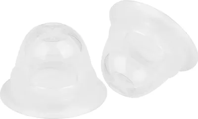 Obrázek produktu pro 4 páry korektorů bradavek z potravinářského silikonu pro ploché bradavky