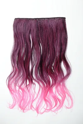 Produktbild von WIG ME UP 5 Clip-In Extension lockig Ombre Rosa YZF-3180P-1BTT2124