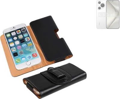 Produktbild von K-S-Trade Schützhülle Handyhülle kompatibel mit Huawei Pura 70 Holster Gürtel Tasche Schutzhülle Handy-Tasche Smartphone Case Seitentasche