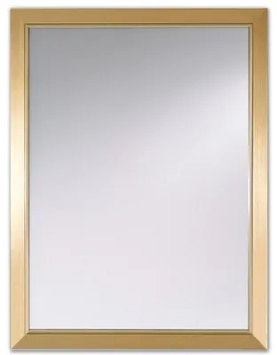 Produktbild von Casa Padrino Luxus Wohnzimmer Spiegel / Wandspiegel Gold 58 x H. 77 cm - Deko Accessoires