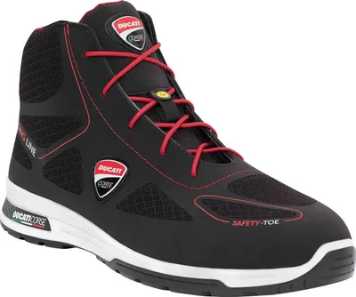 Produktbild von FTG Ducati Racing Sicherheitsstiefel Valencia S3 SRC EN ISO 20345:2011 S3 ESD SRC schwarz  Größe 40
