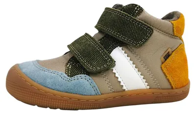 Image de Koel Douro Tex : Bottines à lacets marron pour garçons, chaussures de loisirs