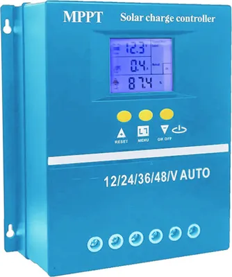 Produktbild von Regulator ładowania słonecznego 100A 12V/24V/36V/48V Automatyczna identyfikacja Inteligentny system fotowoltaiczny, śledzenie punktu maksymalnej mocy, 7 trybów pracy