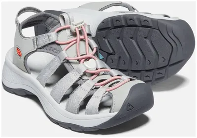 Produktbild von Keen Astoria West Sandal Grey/Coral Größe EU 38