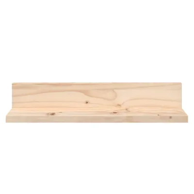 Produktbild von "im Sonderangebot"Wandregal, 2er Set,bis zu 10 kg - Schweberegal schlichte Design - Hängeregal - 50x11x9 cm Massivholz Kiefer DEMöbel 5848314