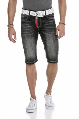 Immagine prodotto di Pantaloncini Capri da uomo CK240 con dettagli colorati alla moda