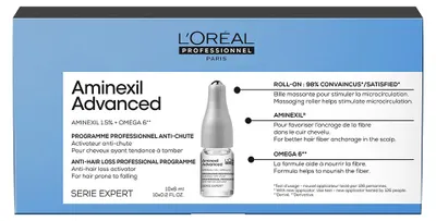 Productafbeelding van L’Oréal Professionnel - Série Expert - Aminexil Advanced - Anti-haaruitval activatie programma - 42x6 ml