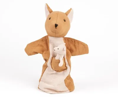 Obrázek produktu pro Ruční loutka Kengura s mládětem, Egmont Toys