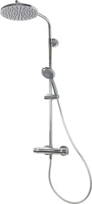 Produktbild von Duschsäule inkl. Thermostat Breuer Aquamaxx 310 Kopfbrause rund 9230008000099