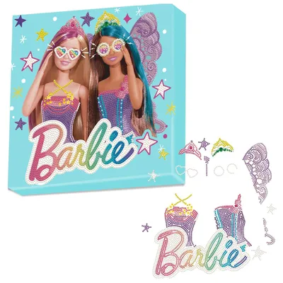 Produktbild von Diamond Dotz Barbie Fantasy, 6 Jahr(e), Junge/Mädchen, Kind, Barbie, Mehrfarbig, 3295 Stück(e)