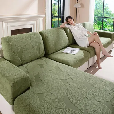Productafbeelding van Stretch Sofa Covers voor Sectie Sofa met Antislip Bescherming