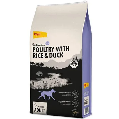 Produktbild von kyli FreshNature Nr. 25 Poultry & Rice with Duck 12kg
