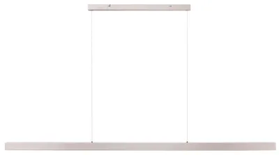Produktbild von BELIANI LED Pendelleuchte Kupfer Metall 160 cm Lineares Design Modern Minimalistisch Industrial Style Hängelampe Esstisch Esszimmer