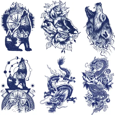 Produktbild von Tattoo-Aufkleber können 1 bis 2 Wochen halten, Aufkleber-Tattoo-Aufkleber, wasserfest, temporäre Aufkleber für Kinder, Erwachsene und Männer