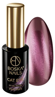 Produktbild von Boska Nails UV/LED Hybrid-Nagellack Cat Eye Viral Mars Nr. 496 6 ml