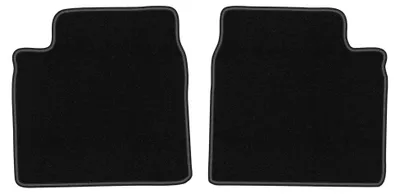 Imagen del producto de Alfombrillas traseras de moqueta para Kia Opirus 2002-2011 (sedán) – 2 piezas, negras, a medida – Wielganizator LUX