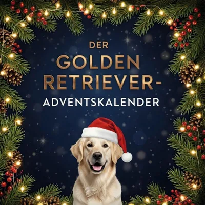 Produktbild von Der Golden Retriever-Adventskalender