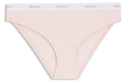 Imagen del producto de BOSS: Slip clásico para mujer, confeccionado en algodón elástico con logo, modelo 50557102