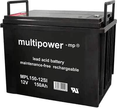 Image de Multipower Batterie au plomb MPL150-12SI Pb Batterie 12V / 150Ah