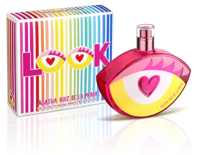 Zdjęcie produktu dla Agatha Ruiz de la Prada Perfumes – LOOK! Woda toaletowa dla kobiet – długotrwały zapach
