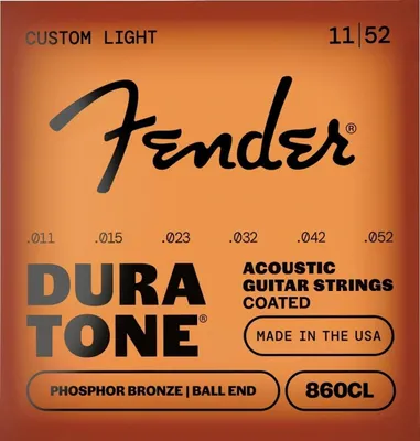 Obrázek produktu pro Fender 860CL Phosphor Bronze 11-52 Struny pro akustickou kytaru