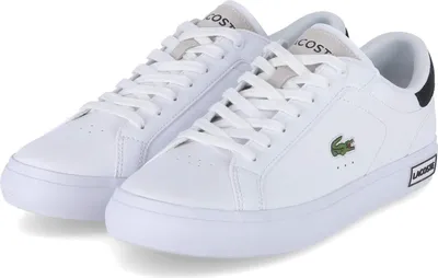 Produktbild von Lacoste powercourt 124 2 sma Schnürer weiß in Gr. 44.5