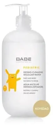 Obrázok produktu pre Babe, čistiaca voda na tvár s micelárnym zložením, 500 ml