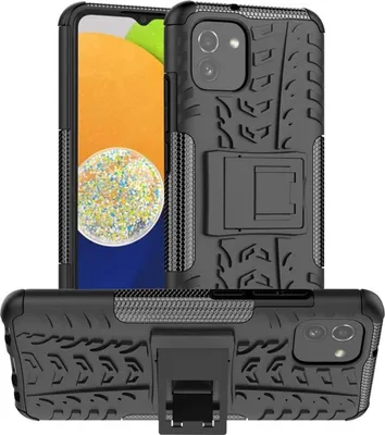 Image de Housse extérieure pour Samsung Galaxy A03 Case Hybrid Armor Panzer Cover protection robuste