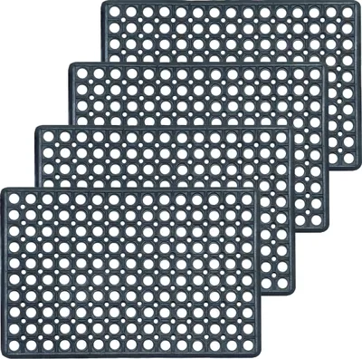 Produktbild von Astra Fußmatte für Außen PROFIL SETS Dunkelgrau 40 x 60 cm