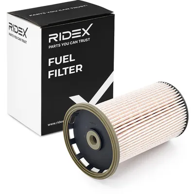 Produktbild von Kraftstofffilter RIDEX 9F0090 Dieselfilter für VW TIGUAN (5N) Filtereinsatz