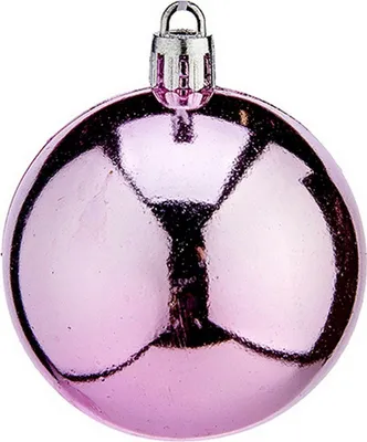 Produktbild von Krist+ Weihnachtskugeln K1912477-4 Rosa Kunststoff Ø 6 cm 24 Stück