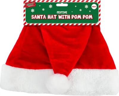 Produktbild von Klassische Weihnachtsmann Santa Mütze