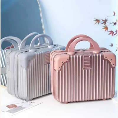 Produktbild von STUNQ® 14 Zoll Reisetasche Handgepäck Mini Kosmetiktasche Boardkoffer für Damen