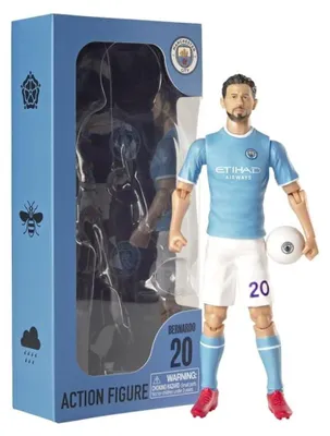 Produktbild von Manchester City Bernardo Silva Actionfigur 20cm