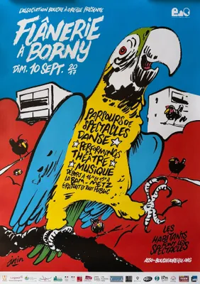 Image de Flânerie à Borny 2017 - AFFICHE / POSTER - 60x84cm