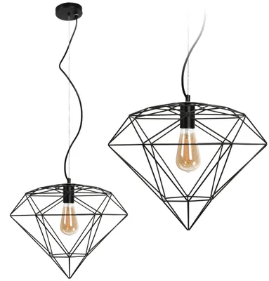 Image de Lampe Suspendue Toolight APP563-1CP Black