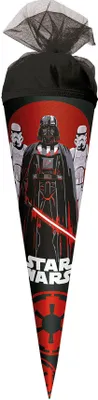 Produktbild von ROTH Geschenk-Schultüte klein Star Wars 35 cm rund Tüllverschluss Zuckertüte Schulanfang