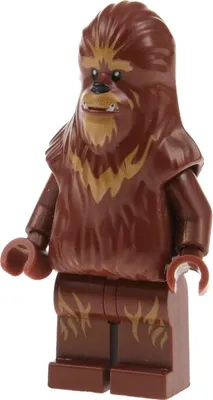 Produktbild von 1x Lego Minifigur Star Wars Rebels Wookie rot braun 75129 19232pb02 sw0713