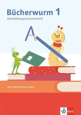 Produktbild von Bücherwurm 1. Schreiblehrgang in Grundschrift Klasse 1