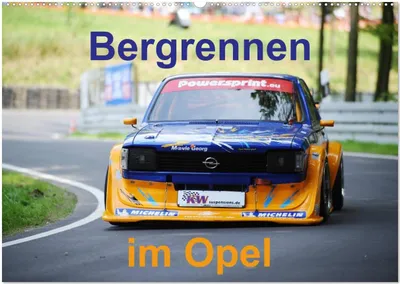 Produktbild von Bergrennen im Opel (Wandkalender 2026 DIN A2 quer), CALVENDO Monatskalender