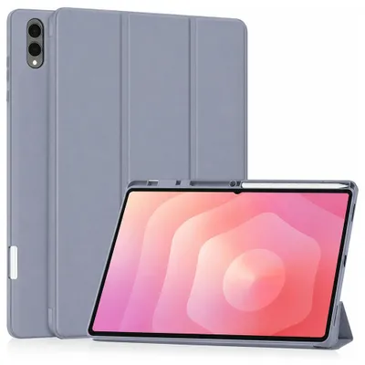 Obrázek produktu pro Techsuit - Flex Trifold pouzdro s držákem na stylus pro Samsung Galaxy Tab S11 Ultra / Tab S12 Ultra - fialový