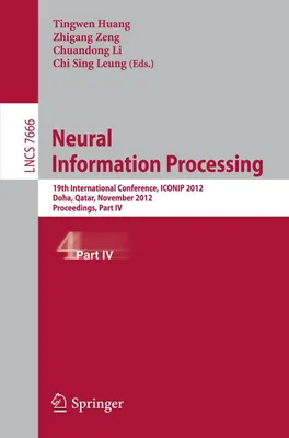 Produktbild von Neural Information Processing