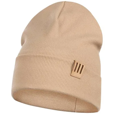 Produktbild von Smarilla Mütze Junge Herren Kinder Beanie gerippt, Gr. 54-56, Beige