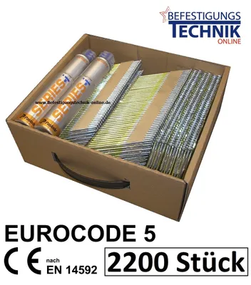 Image de 34° Clous en bande 3,1x90mm anneau galvanisé Paslode IM90Ci IM90Xi IM100Ci IM100Xi 2,2M