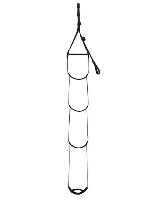 Aid Climber II Trittleiter von Edelrid; eine schwarze Trittleiter mit drei runden Stufen; geeignet für Big Wall Klettern.