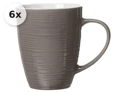 Produktbild von Becher 310ml 6er Set Suomi taupe